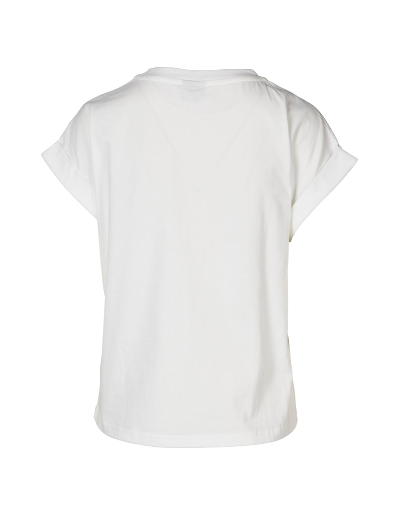 NÜ VERA t-shirt Toppe og t-shirts 110 creme mix