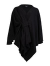 NÜ VIA Poncho Ponchos Sort