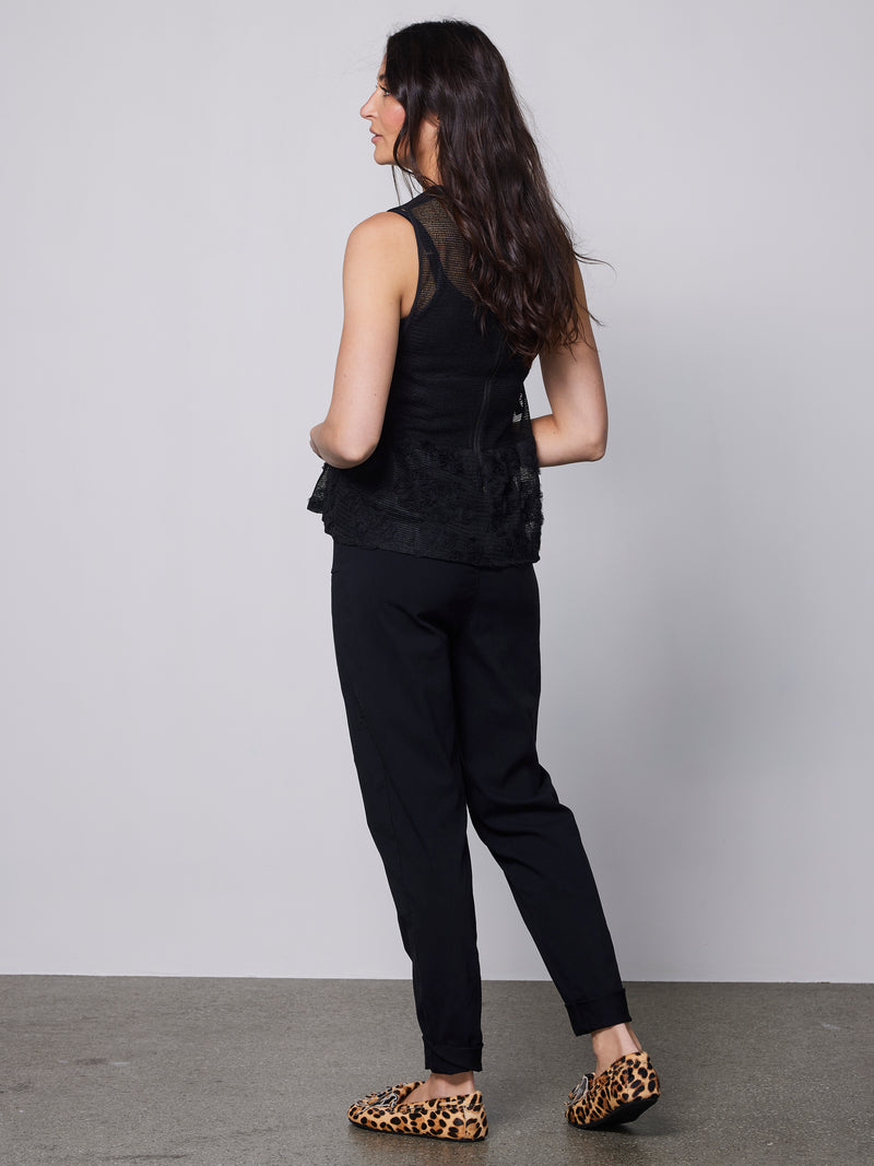 NÜ YALDA top Toppe og t-shirts Sort