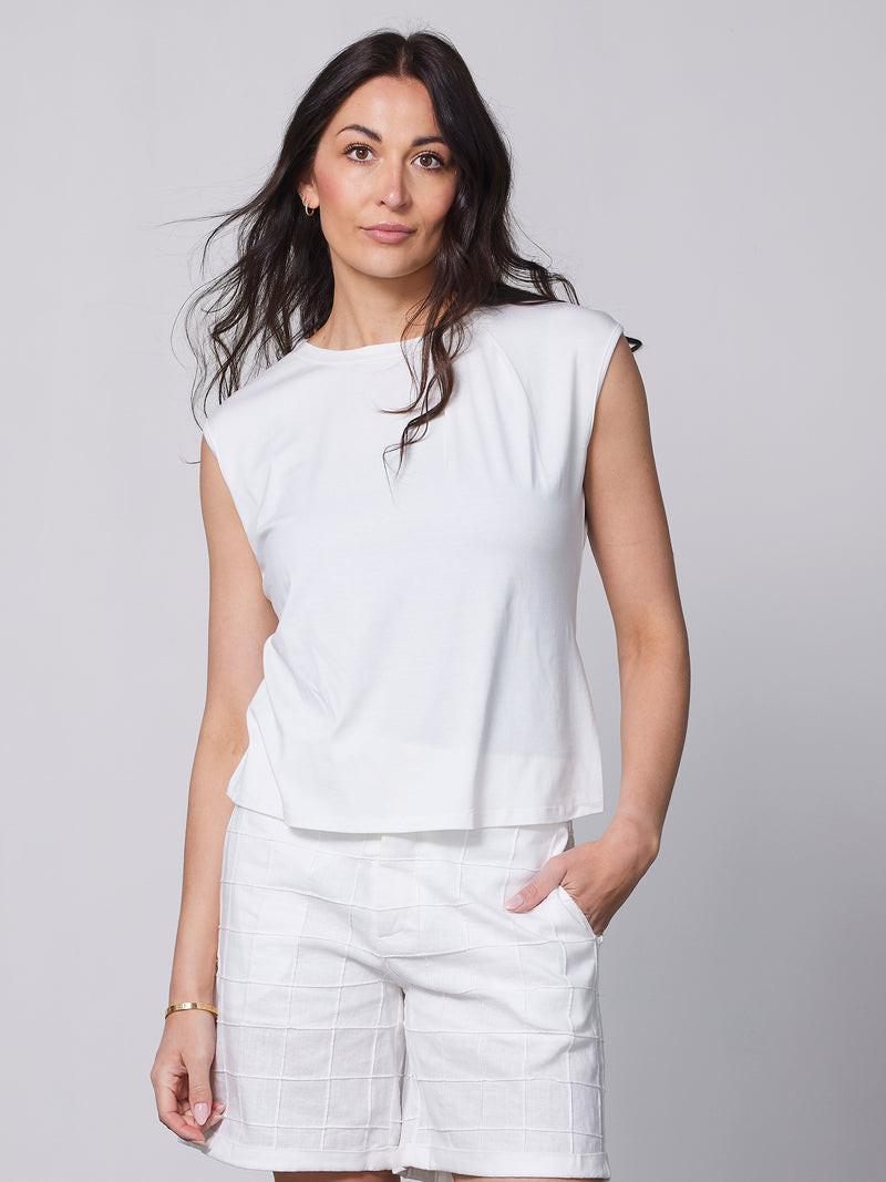 NÜ YASMI top Toppe og t-shirts 110 Creme
