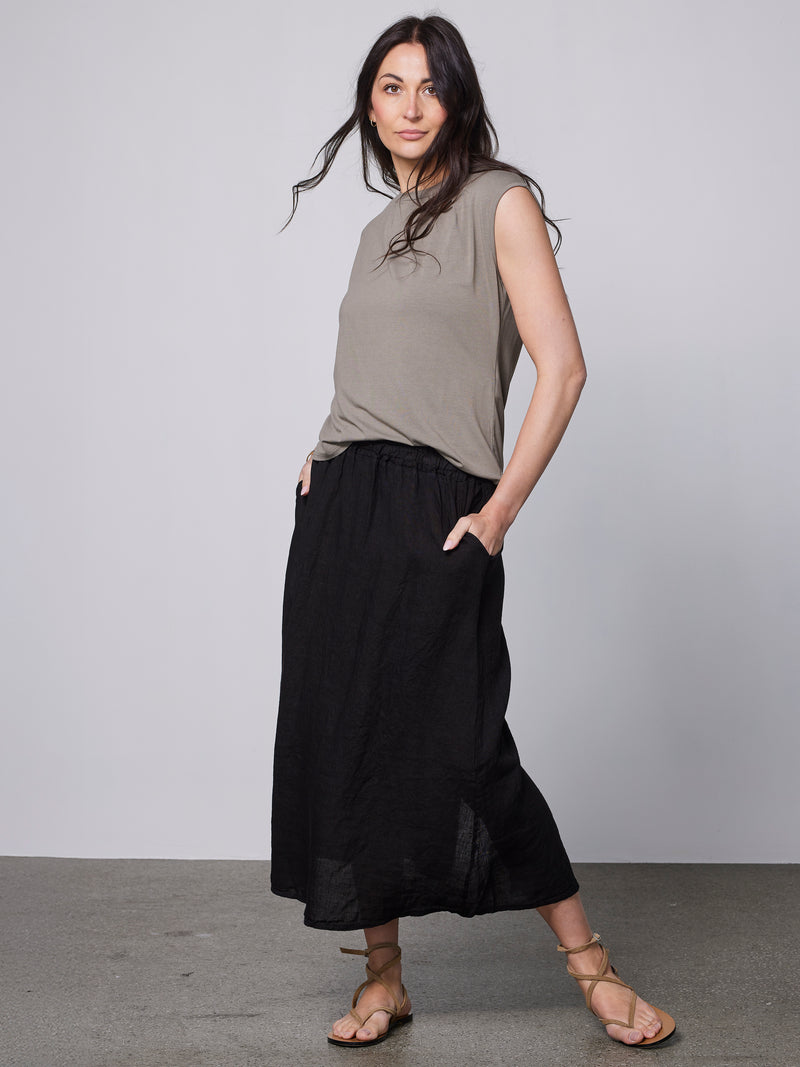 NÜ YASMI top Toppe og t-shirts 230 Mud