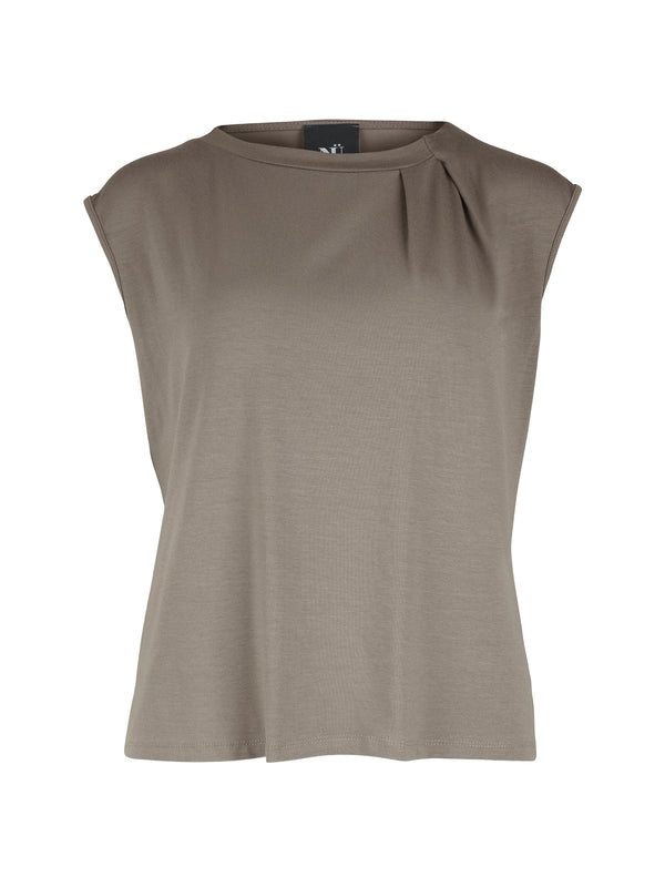 NÜ YASMI top Toppe og t-shirts 230 Mud