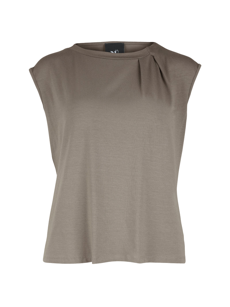 NÜ YASMI top Toppe og t-shirts 230 Mud