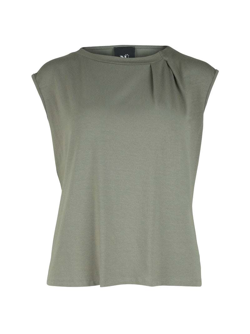 NÜ YASMI top Toppe og t-shirts 316 Olive