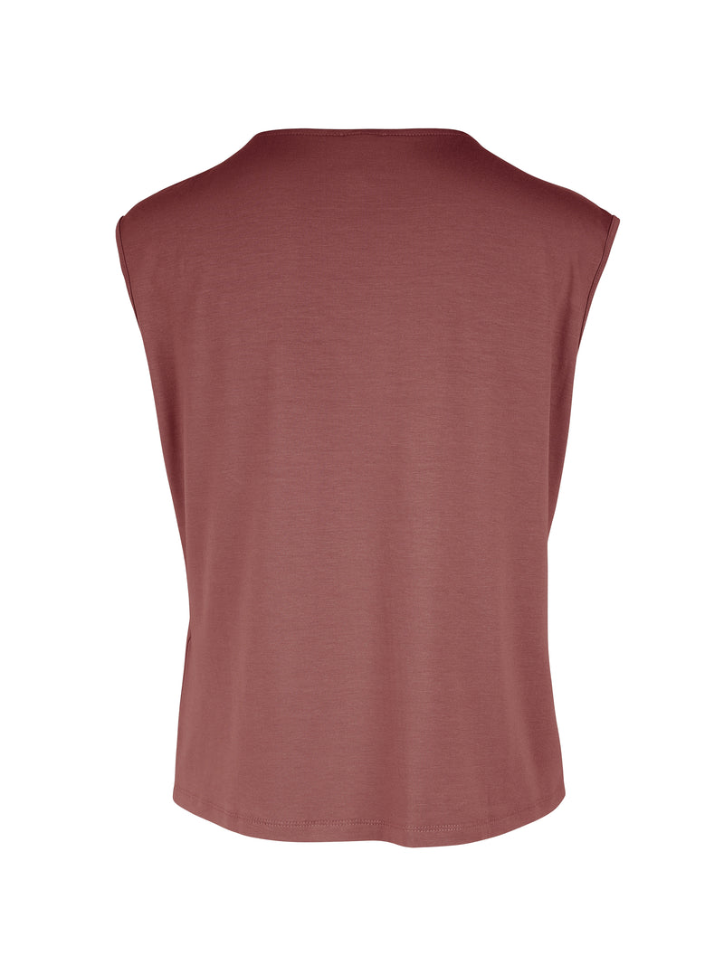 NÜ YASMI top Toppe og t-shirts 685 Berry red
