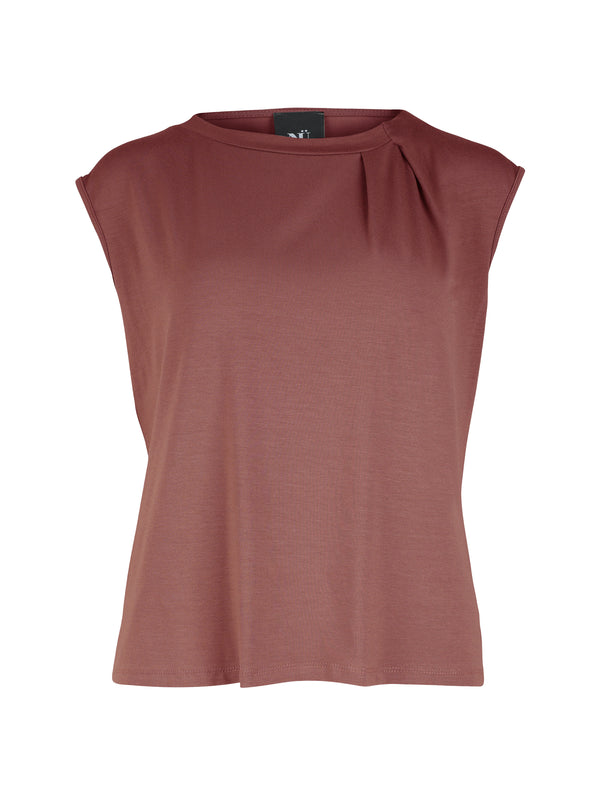 NÜ YASMI top Toppe og t-shirts 685 Berry red