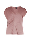 NÜ YASMI v-hals t-shirt Toppe og t-shirts 608 Rose
