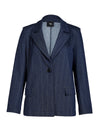 NÜ YNN blazer Blazere 467 Blue Stripe