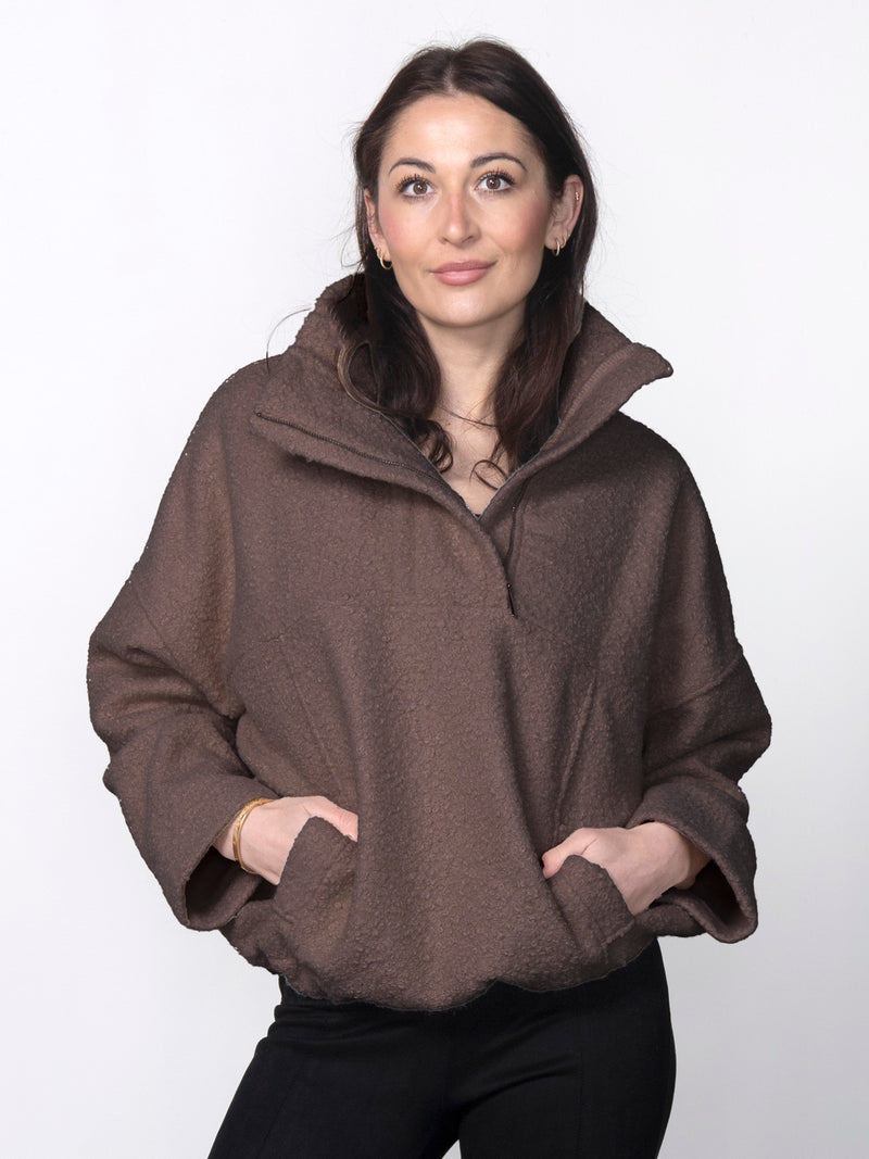 NÜ YSE Bluse Bluser 289 Brown