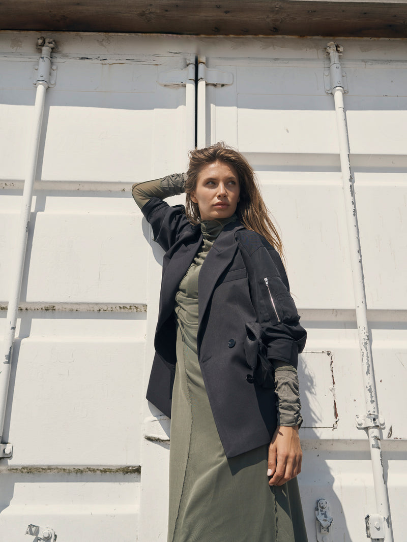NÜ YUKI blazer Blazere Sort