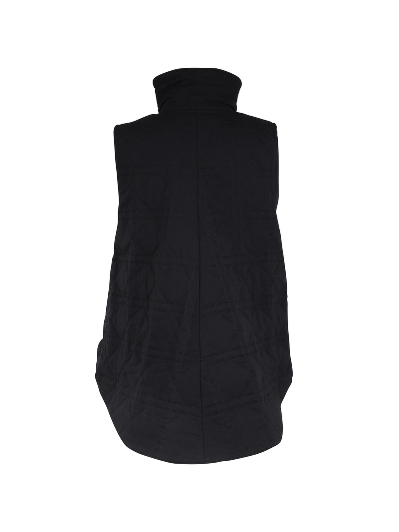 NÜ YURI quilted vest Veste Sort