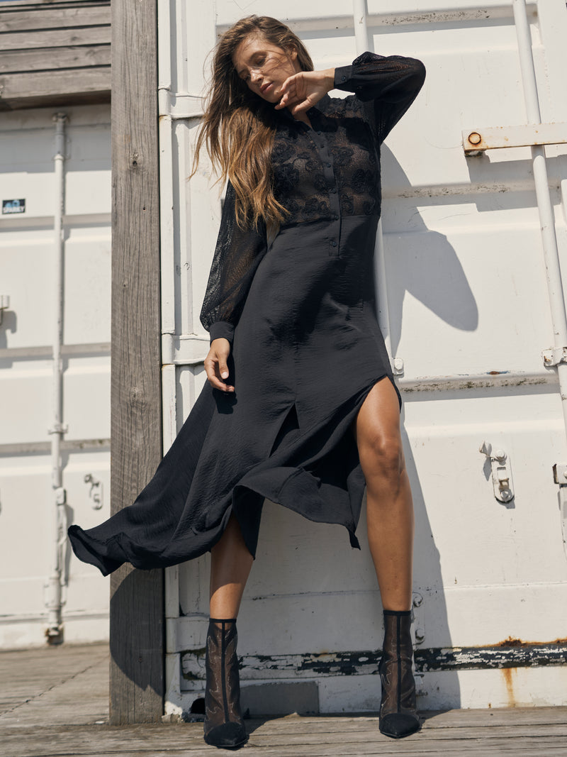 NÜ Yalda Dress Kjoler Sort