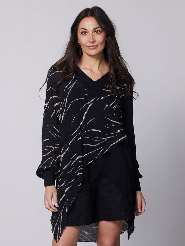 NÜ Yrsa Tunic SUSTAINABLE Tunika 125 Seasand mix