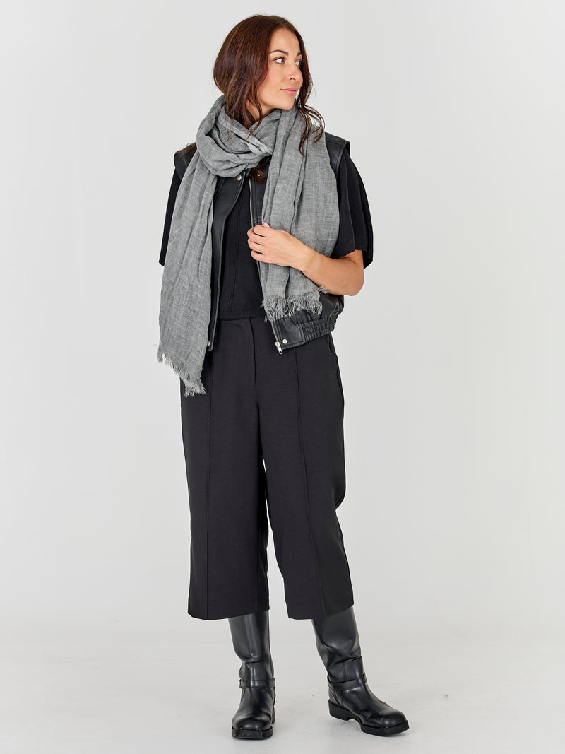 NÜ ZALA tørklæde Tørklæder 901 Grey mix