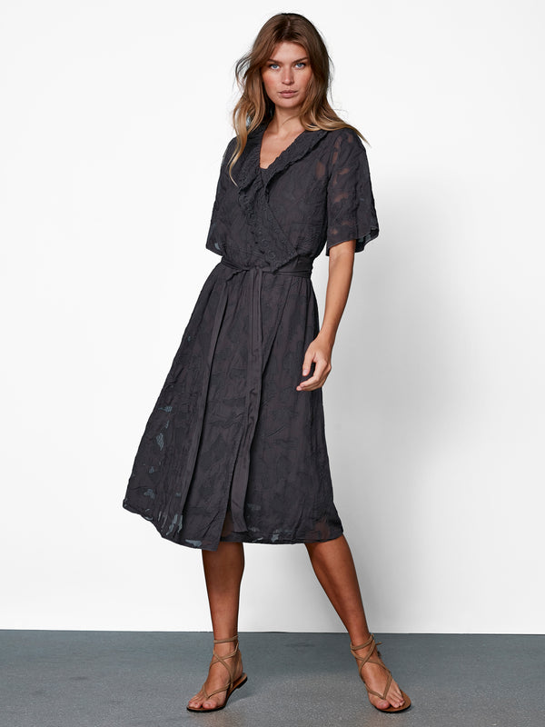 NÜ ZAYA kjole Kjoler 987 dark grey