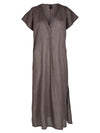 NÜ ZELMA kaftan kjole Kjoler 987 dark grey