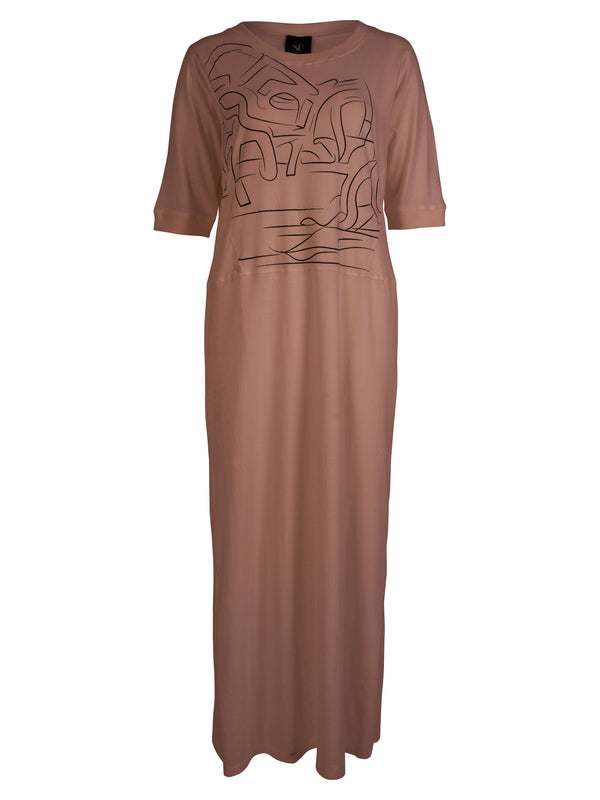 NÜ ZILLA kjole Kjoler 658 Terracotta