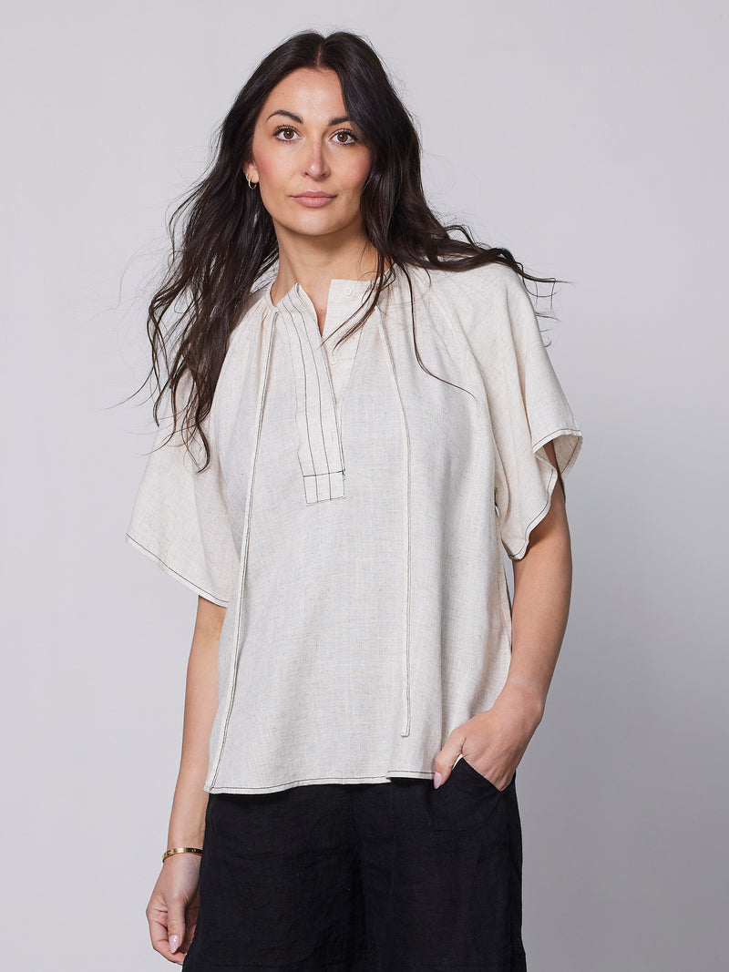 NÜ ZITA bluse Bluser 150 Sand