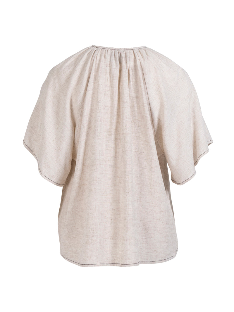 NÜ ZITA bluse Bluser 150 Sand