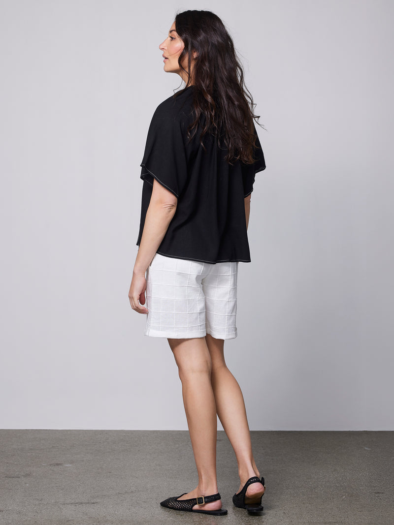 NÜ ZITA bluse Bluser Sort