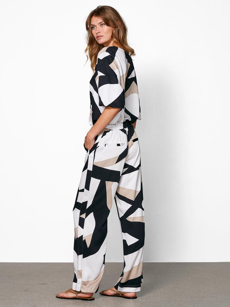 NÜ ZOE bluse Bluser Sort mix
