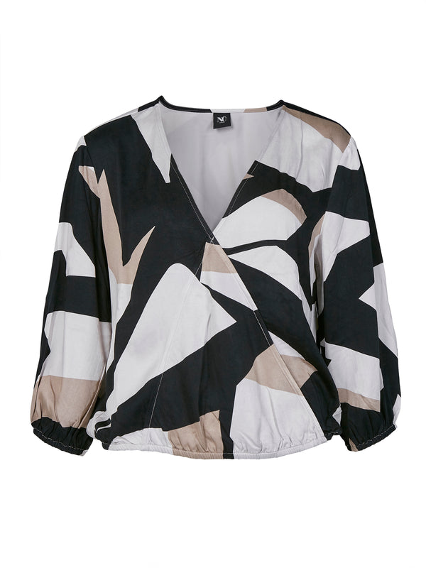 NÜ ZOE bluse Bluser Sort mix